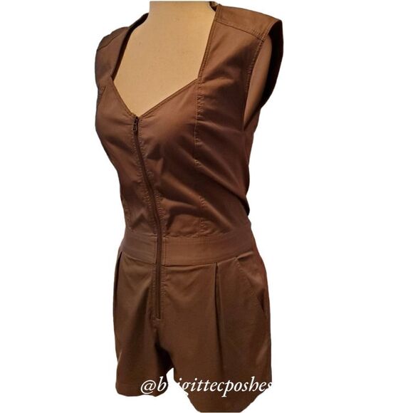 TRINA TURK Khaki Romper - Picture 4 of 11
